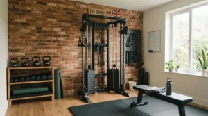 Cost-effective cable machine under £500 set up for daily fitness routines